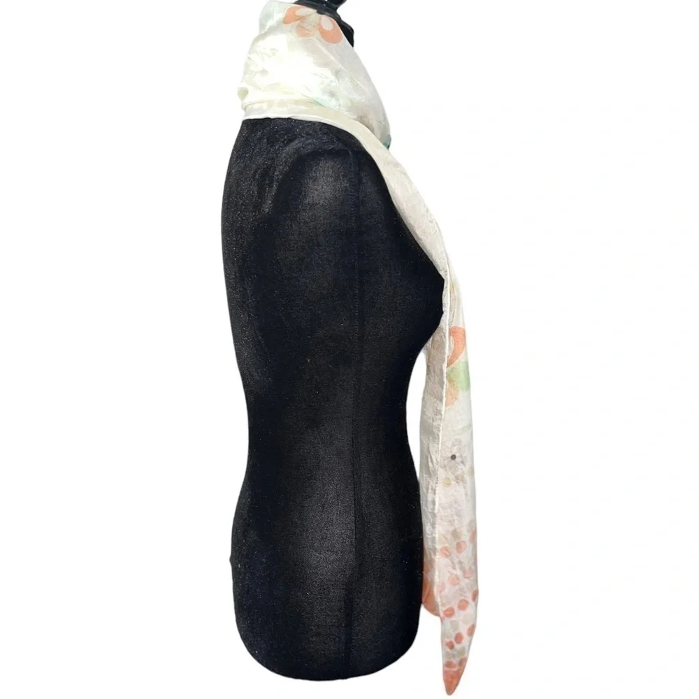 Vintage Global Views-Beautiful Scarfs Ladies Summer Casual Milti-Color Silk